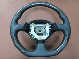 S2000のステアリング張り替え