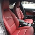 ベンツ W117 CLA180 本革シート張替え後