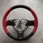 トヨタ GR86　純正ステアリングの本革張り替え