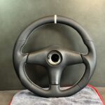 RX-7 FD3S本革ステアリング張り替え