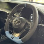 LEXUS GS ステアリング本革張り替え