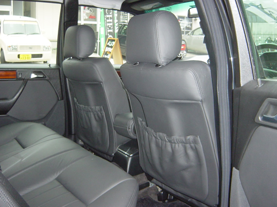 ベンツ Eクラス(W124)の本革シート張り替え