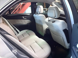 ベンツ Eクラス(W212)の本革シート張り替え