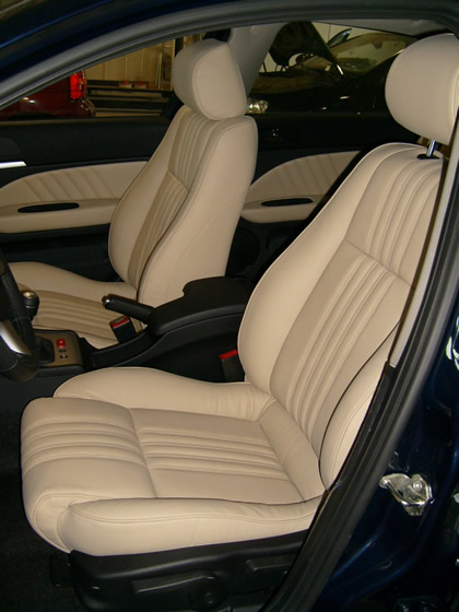 アルファロメオ159の本革シート張り替え